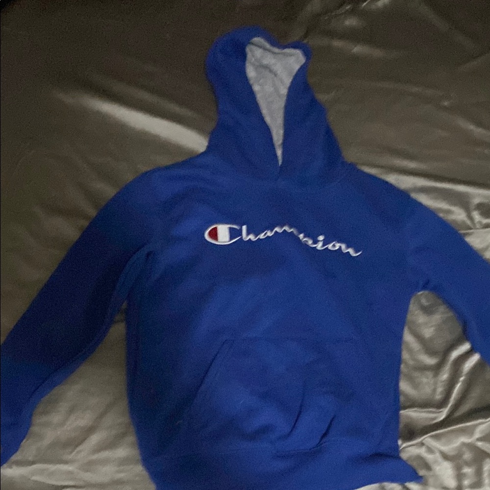 Champion Blue Hoodie